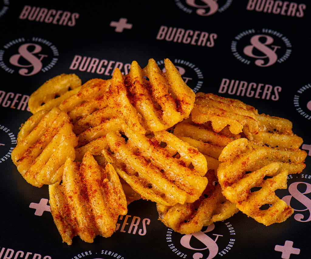 Waffle Fries Burgers and Burgers